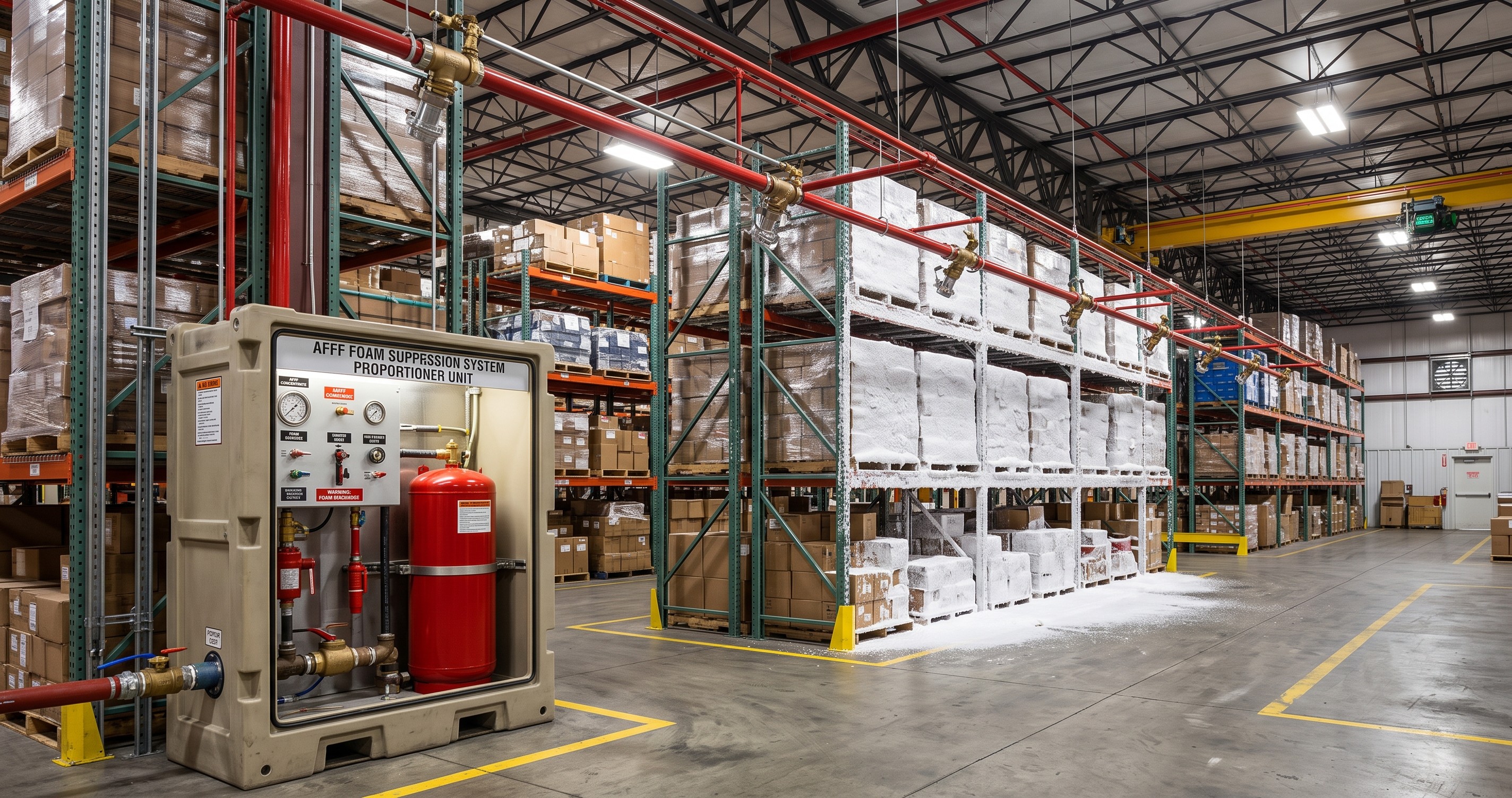 Foam Suppression System - Fire Safety System Installation and Design by Athens Buildcon